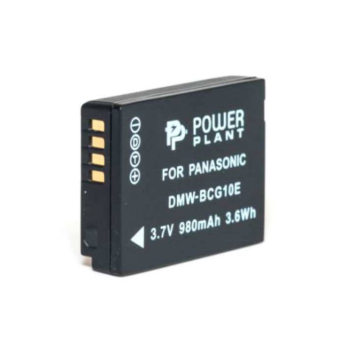 Аккумулятор PowerPlant для Panasonic DMW-BCG10 980mAh