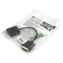 Кабель-переходник PowerPlant DVI-D Dual Link (M) - VGA (F) 0.15 м, Black