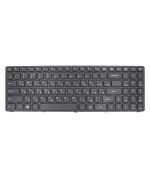 Клавиатура для ноутбука IBM/LENOVO IdeaPad 100-15IBD черный фрейм, Black