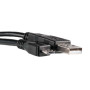 USB Кабель PowerPlant USB 2.0 AM - Micro, 0.1м, Black