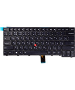 Клавиатура для ноутбука LENOVO Thinkpad T440, E431 с подсветкой, Black