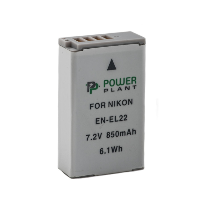 Акумулятор PowerPlant для Nikon EN-EL22 850mAh