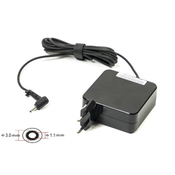 Блок живлення PowerPlant для ноутбука ACER 220V 19V 65W 3.42A 3.0 х 1.1 wall mount