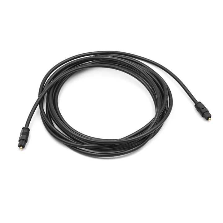 Аудио кабель PowerPlant Optical Toslink 3 м, Black