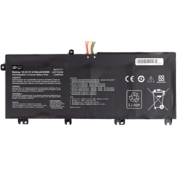 Акумулятор PowerPlant B41N1711-4S1P для ноутбуків ASUS 15.2V 4150mAh
