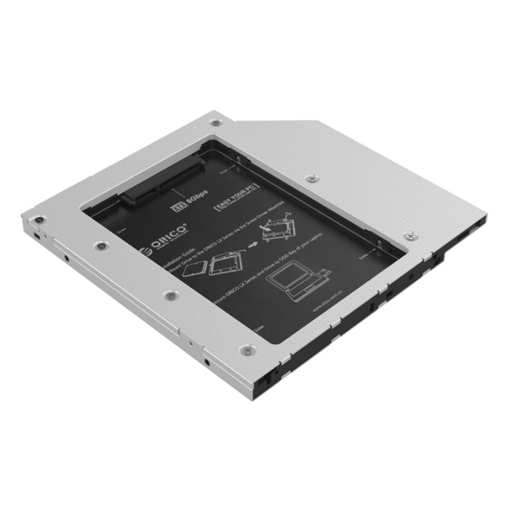 Адаптер підключення HDD/SSD 2.5" у відсік приводу ноутбука ORICO L95SS-V1-PRO, Metal