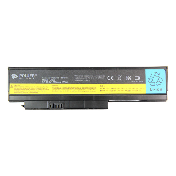 Аккумулятор PowerPlant 0A36281 для ноутбуков IBM/LENOVO ThinkPad X230 11.1V 5200mAh