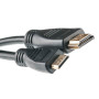 Відео кабель PowerPlant HDMI - mini HDMI позолочені конектори 1.3V 0.5м, Black