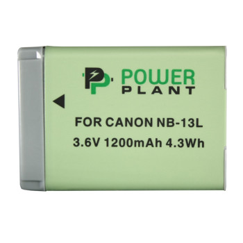 Акумулятор PowerPlant для Canon NB-13L 1200mAh