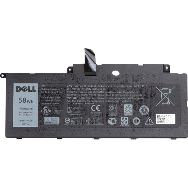 Акумулятор для ноутбуків Dell Inspiron 17 7737 (F7HVR) 14.8V 58Wh (original)