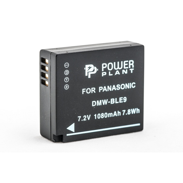 Акумулятор PowerPlant для Panasonic DMW-BLE9 1080mAh