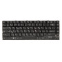 Клавіатура для ноутбука TOSHIBA Satellite C800 чорний фрейм, Black