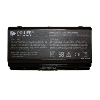 Акумулятор PowerPlant PA3615U-1BRS для ноутбуків TOSHIBA Equium L40 10.8V 5200mAh