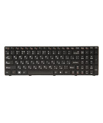 Клавиатура для ноутбука IBM/LENOVO G580, N580 черный фрейм, Black