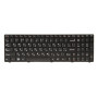 Клавіатура для ноутбука IBM/LENOVO G580, N580 чорний фрейм, Black