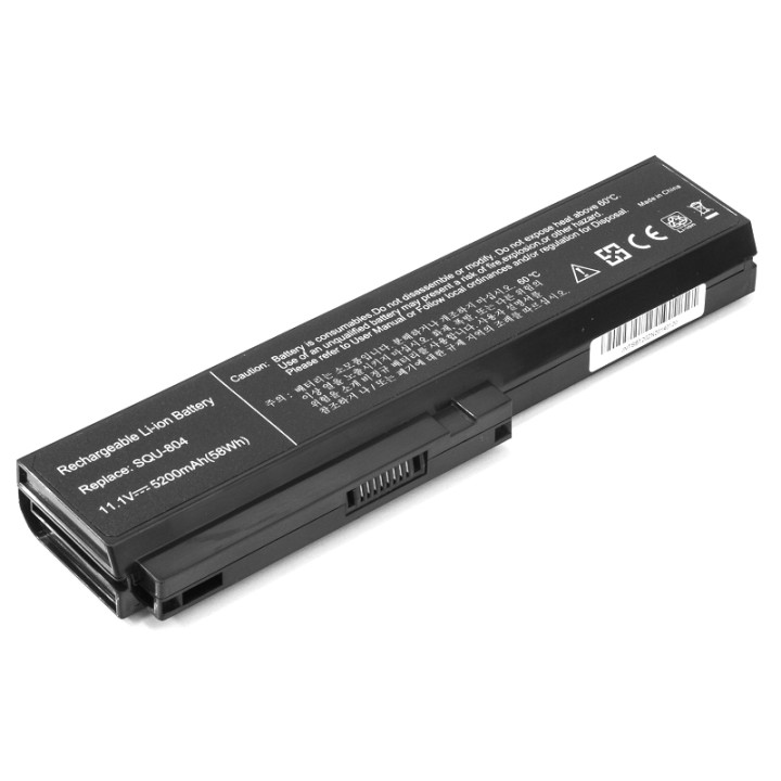 Аккумулятор PowerPlant SQU-804, UN8040LH для ноутбуков CASPER TW8 Series 11.1V 5200mAh