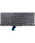 Клавиатура для ноутбука APPLE Macbook Pro 13" A1502 без фрейма, Black