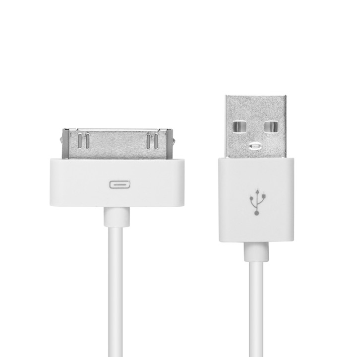 Data Кабель PowerPlant USB 2.0 AM – I-POD, 1м, White