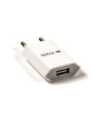 Мережевий зарядний USB-пристрій Slim 1A, White