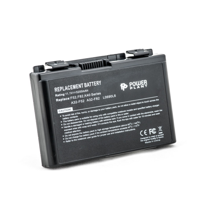 Аккумулятор PowerPlant A32-F82, AS F82 3S2P для ноутбуков ASUS F82 11.1V 5200mAh