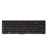 Клавиатура для ноутбука IBM/LENOVO B570, B590, V570 черный фрейм, Black