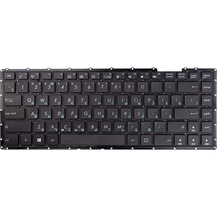 Клавиатура для ноутбука ASUS X453, X451, Black