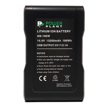 Аккумулятор Gold mount PowerPlant для Sony AN-190W 13200mAh