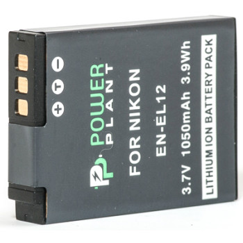 Аккумулятор PowerPlant для Nikon EN-EL12 1050mAh