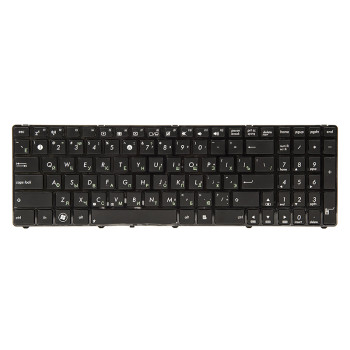 Клавіатура для ноутбука ASUS K50, K50A, K50I чорний фрейм, Black
