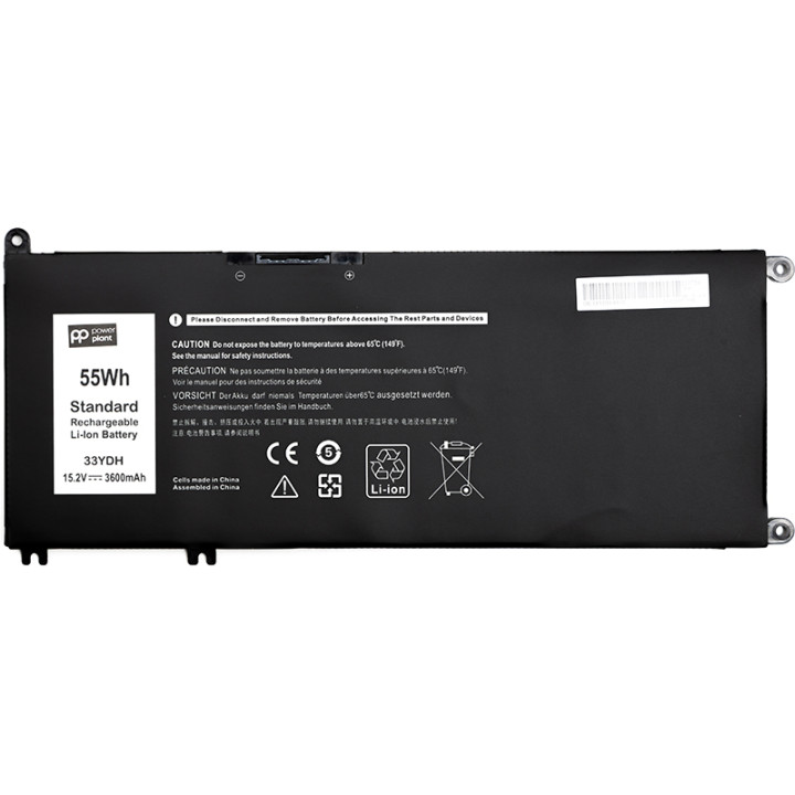 Аккумулятор PowerPlant для ноутбуков DELL Inspiron 15 7577 (33YDH) 15.2V 3600mAh