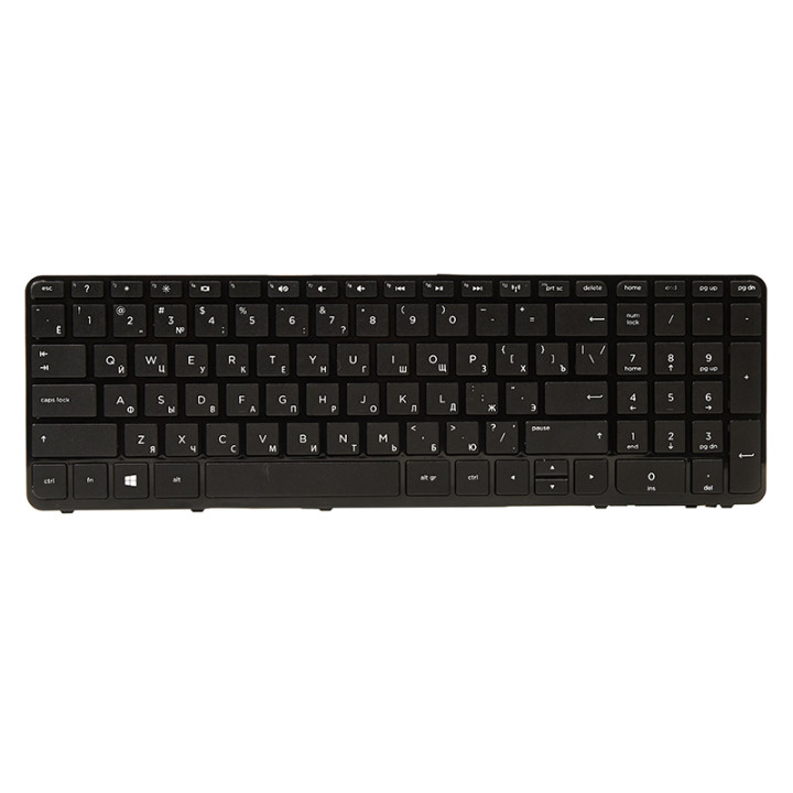 Клавіатура для ноутбука HP Pavilion SleekBook 15-E чорний фрейм, Black