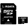 Карта пам'яті RiDATA microSDHC 16GB Class 10 + SD адаптер