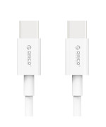 Кабель ORICO Type-C - Type-C, 100W, 1м White