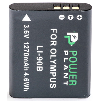 Аккумулятор PowerPlant для Olympus Li-90B 1270mAh