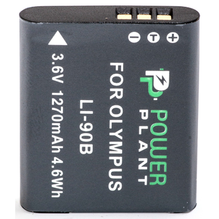 Аккумулятор PowerPlant для Olympus Li-90B 1270mAh