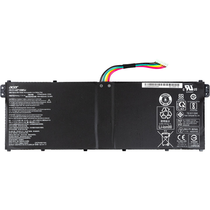 Аккумулятор для ноутбуков Acer Aspire 1 A114-32 (AP16M5J) 7.7V 4810mAh (original)