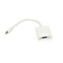 Кабель-перехідник PowerPlant Mini DisplayPort - VGA 0.15м, White