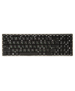 Клавиатура для ноутбука ASUS K55, K75A, K75VD без фрейма, Black
