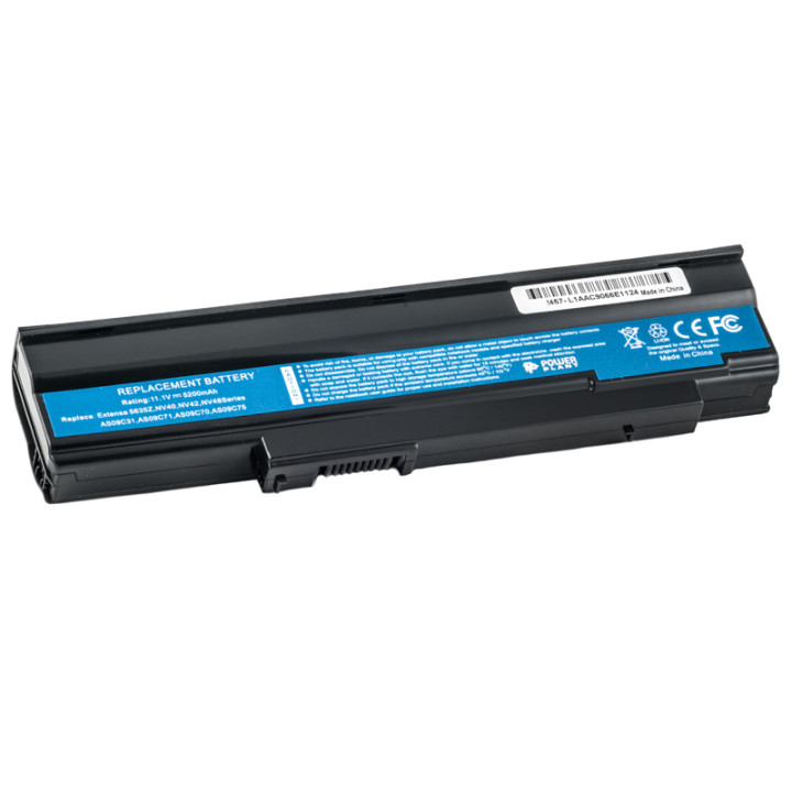 Аккумулятор PowerPlant AS09C31 / 5635Z для ноутбука ACER Extensa 5635ZA 11.1V 5200mAh