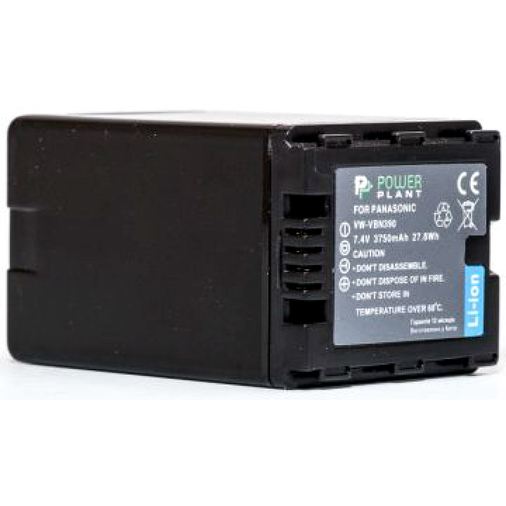 Аккумулятор PowerPlant для Panasonic VW-VBN390 3750mAh