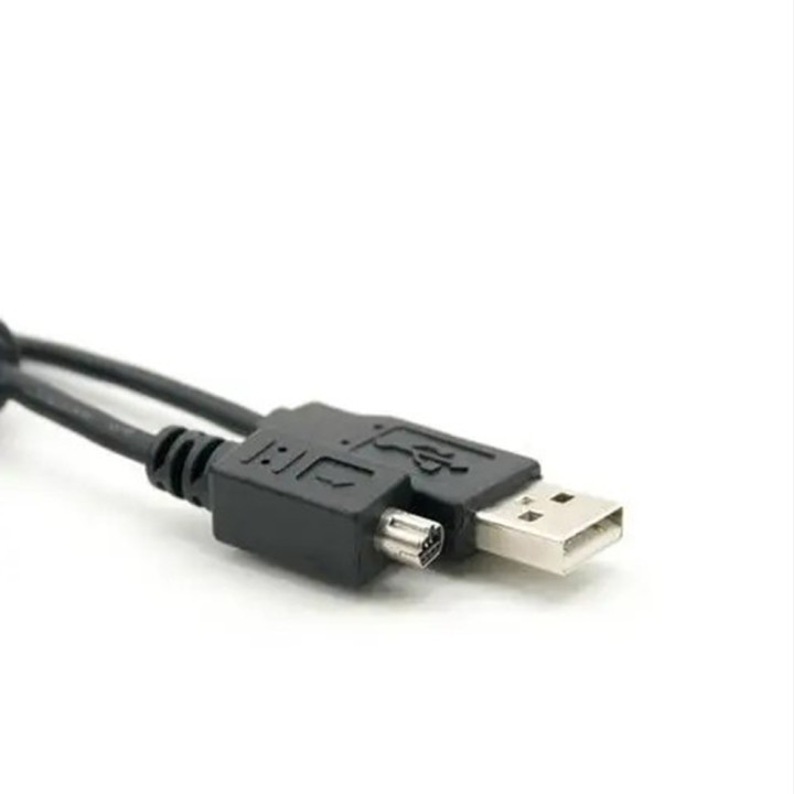 USB Кабель для фото та відеотехніки PowerPlant для Nikon AV, Black