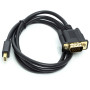 Відео кабель PowerPlant mini DisplayPort (M) - VGA (M), 1 м