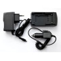 Сетевое зарядное устройство PowerPlant для Panasonic DU07,DU21,D08S,S602E, D120,S002,16S,28S,BMA7,VBG,S006, Black