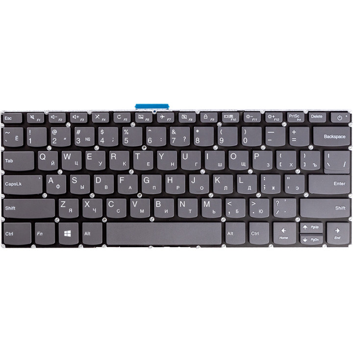 Клавіатура для ноутбука LENOVO 320-14IKB, Black