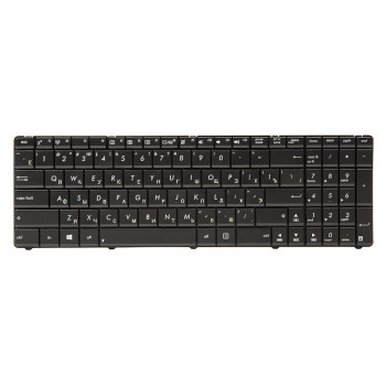 Клавiатура для ноутбука ASUS A52, K52, X54 (N53 version) чoрний фрейм, Black