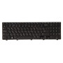 Клавіатура для ноутбука DELL Inspiron 15: 3521; Vostro: 2521 чорний фрейм, Black