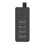 USB-хаб ORICO USB 2.0 4 порти (W5P-U2-030-BK-PRO), Black
