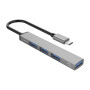 USB-хаб ORICO Type-C - USB3.0, 3xUSB2.0 (AH-13-GY-BP) 