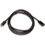 USB Кабель PowerPlant USB Type-C M/F (USB3.0) 3А, AWG24+32, 1.5м, Black