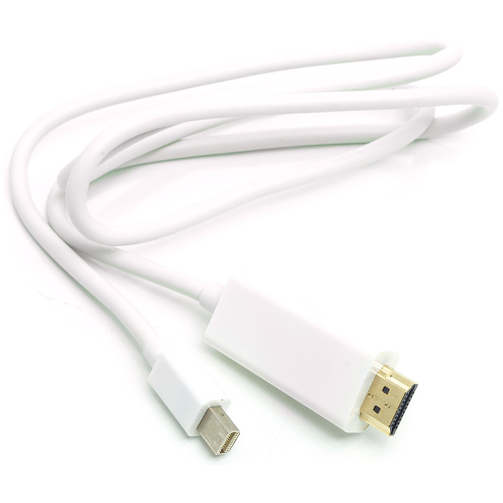 Кабель PowerPlant mini DisplayPort (M) - HDMI (M), 1 м